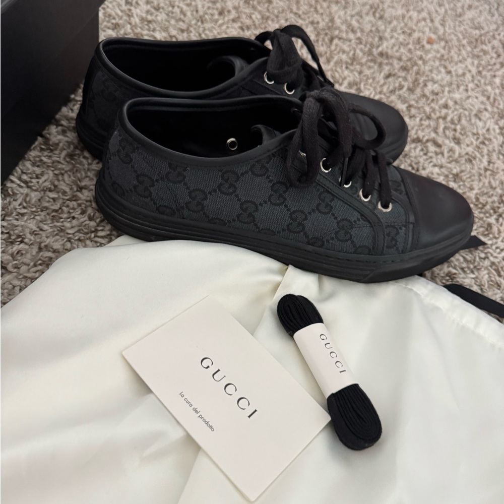 Gucci Black Women's Sneakers - Picture 9 of 10